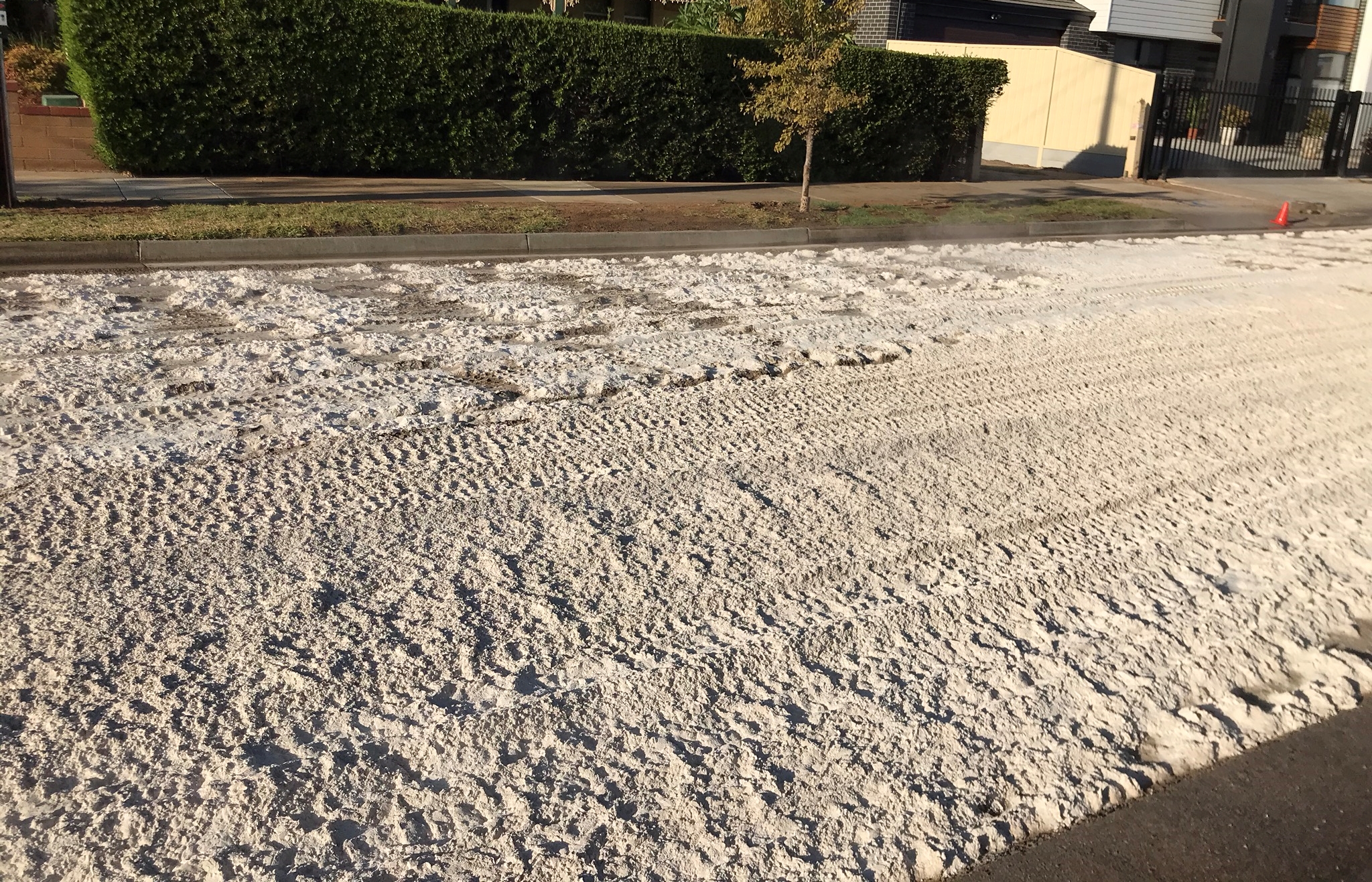 U:DataRESEARCHCURRENT PROJECTSRoad SubgradeProject with CouncilQueen St ProjectProject PhotosLime-RubberSoil SubgradeIMG_5690.JPEG